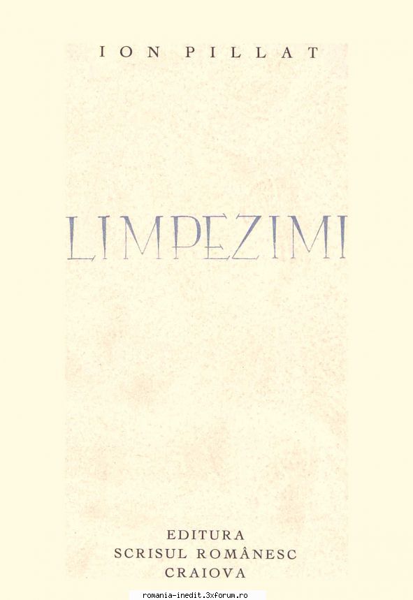 [B] Ion Pillat - ION PILLAT Limpezimi pdf scancontrol - Carti in limba romana