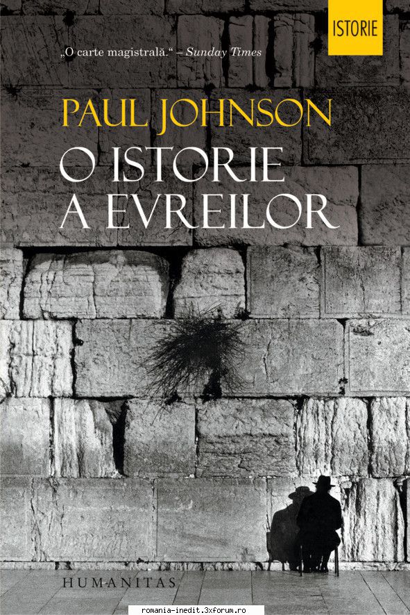 [B] Istorie şi Politică - Paul Johnson - O istorie a evreilor (pdf-scan - Carti in limba romana