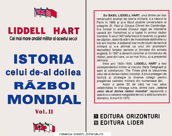 [B] Istorie şi Politică - B.H. Liddell Hart - Istoria celui de al II-lea - Carti in limba romana