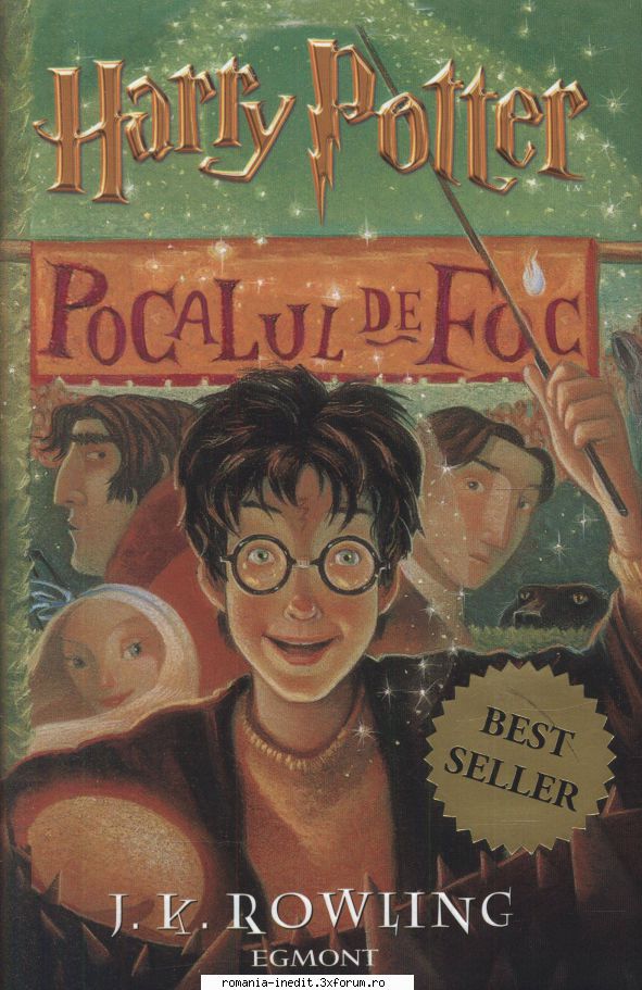 [B] J.K.Rowling - Harry Potter (7 vol) - 4. J.K. Rowling - Harry Potter si Pocalul de - Carti in limba romana