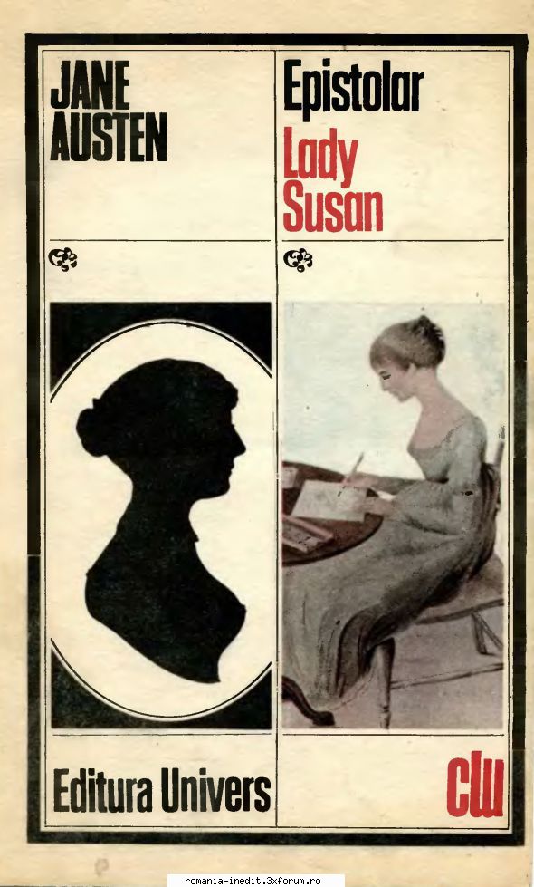 [B] Jane Austen - Jane Austen - Epistolar Jane Austen - Lady Susan - Carti in limba romana