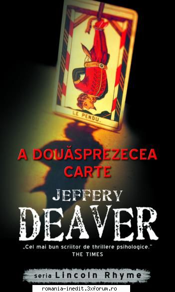 [B] Jeffery Deaver - Jeffery Deaver - A douasprezecea carte.pdf 19.9 - Carti in limba romana