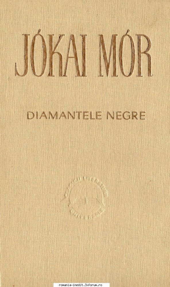 [B] Jokai Mor - Jokai Mor - Diamantele negre pdf (zip) 14 mb/ 566 - Carti in limba romana