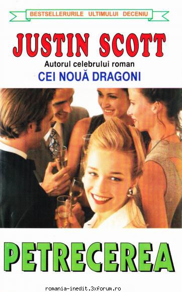 [B] Justin Scott - Justin Scott - Petrecerea (StoneDust, 1994) - Carti in limba romana