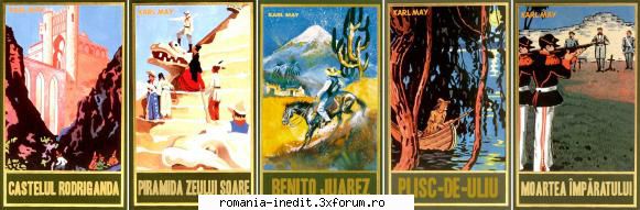 [B] Karl May - Colectie - Karl May - De la tron la eșafod, serie - Carti in limba romana