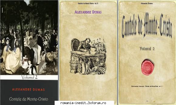 [B] O altfel de E-CARTE - Alexandre Dumas - Contele de Monte Cristo volum 2 - Carti in limba romana