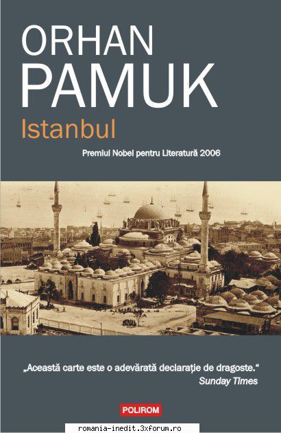 [B] Orhan Pamuk - Orhan Pamuk - Istanbul Traduecere de Luminita - Carti in limba romana