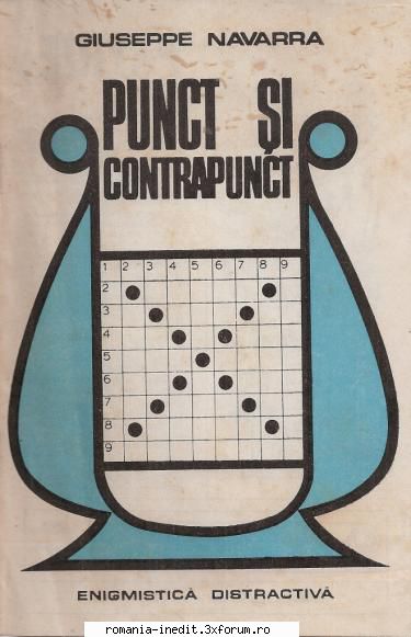 [B] Publicaţii cu probleme distractive - Placheta Punct şi contrapunct - Carti in limba romana