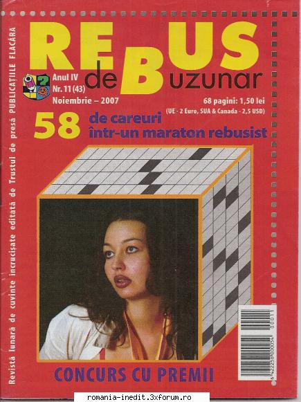 [B] Publicaţii cu probleme distractive - Rebus de buzunar nr. (jpg, 300 dpi - Carti in limba romana