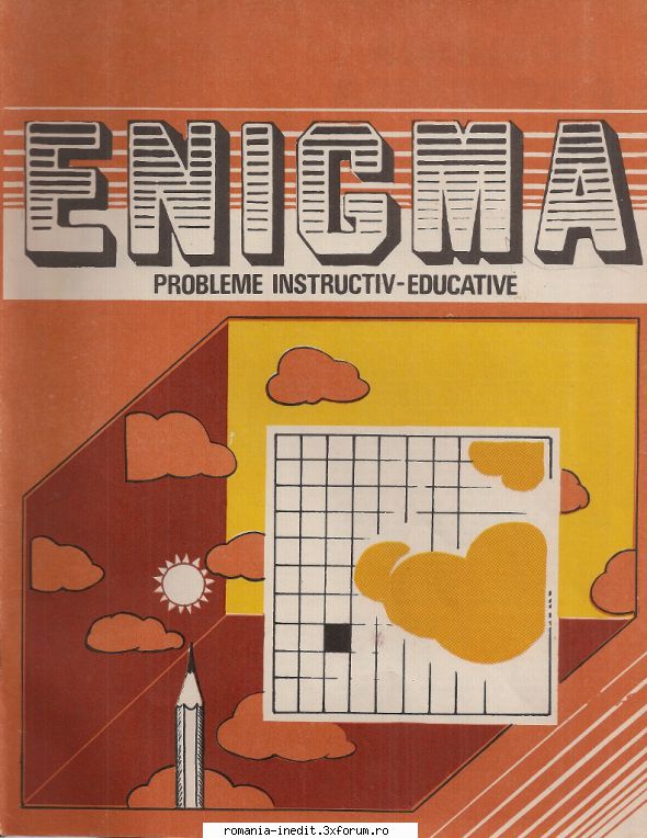 [B] Publicaţii cu probleme distractive - Enigma, publicație - Carti in limba romana
