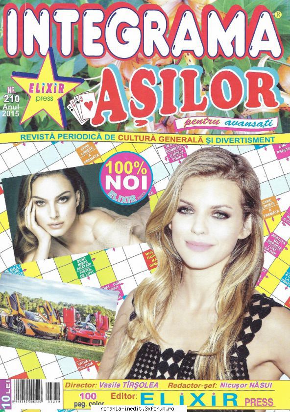 [B] Publicaţii cu probleme distractive - Integrama asilor nr. (jpg, zip), 300 dpi - Carti in limba romana