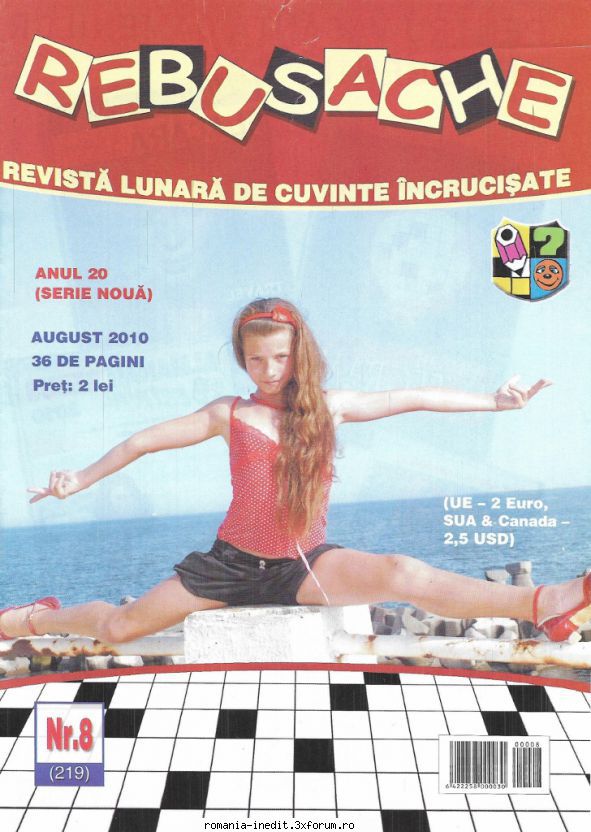 [B] Publicaţii cu probleme distractive - Rebusache nr. (jpg, zip), 300 dpi - Carti in limba romana