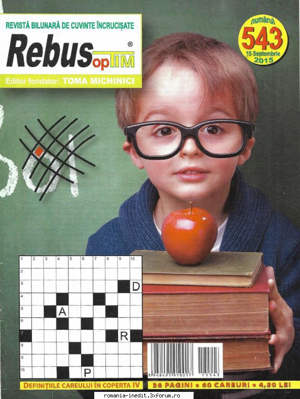 [B] Publicaţii cu probleme distractive - Rebus optim nr. (jpg, zip), 300 dpi - Carti in limba romana