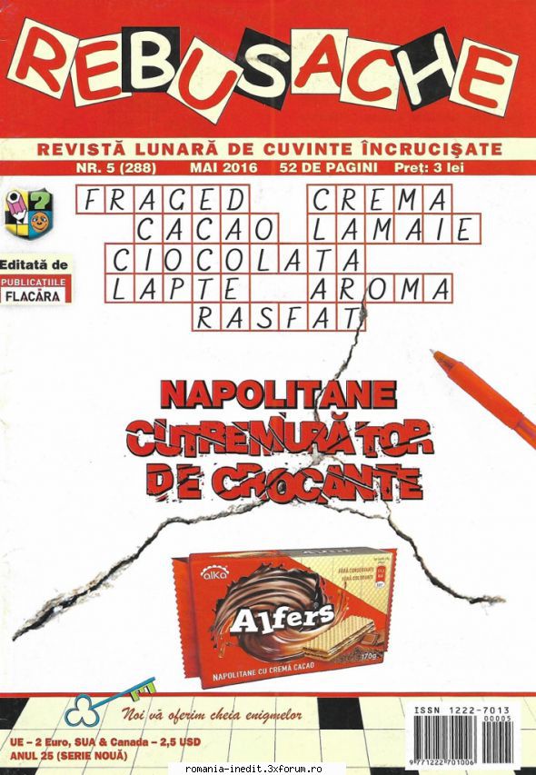 [B] Publicaţii cu probleme distractive - Rebusache nr. (jpg, zip), 300 dpi - Carti in limba romana