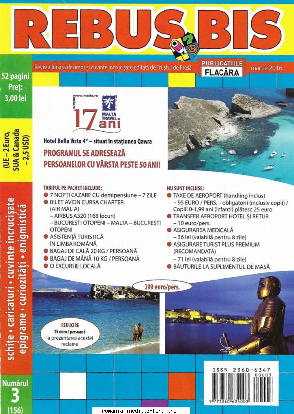 [B] Publicaţii cu probleme distractive - Rebus bis nr. (jpg, zip), 300 dpi - Carti in limba romana