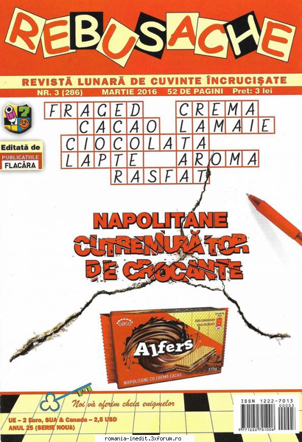 [B] Publicaţii cu probleme distractive - Rebusache nr. (jpg, zip), 300 dpi - Carti in limba romana