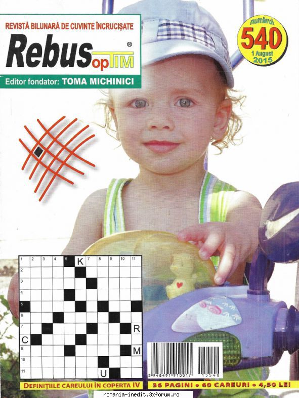 [B] Publicaţii cu probleme distractive - Rebus optim nr. (jpg, zip), 300 dpi - Carti in limba romana