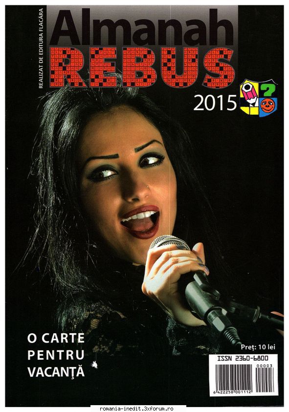[B] Publicaţii cu probleme distractive - Almanah Rebus 2015 (jpg, zip), 300 dpi - Carti in limba romana