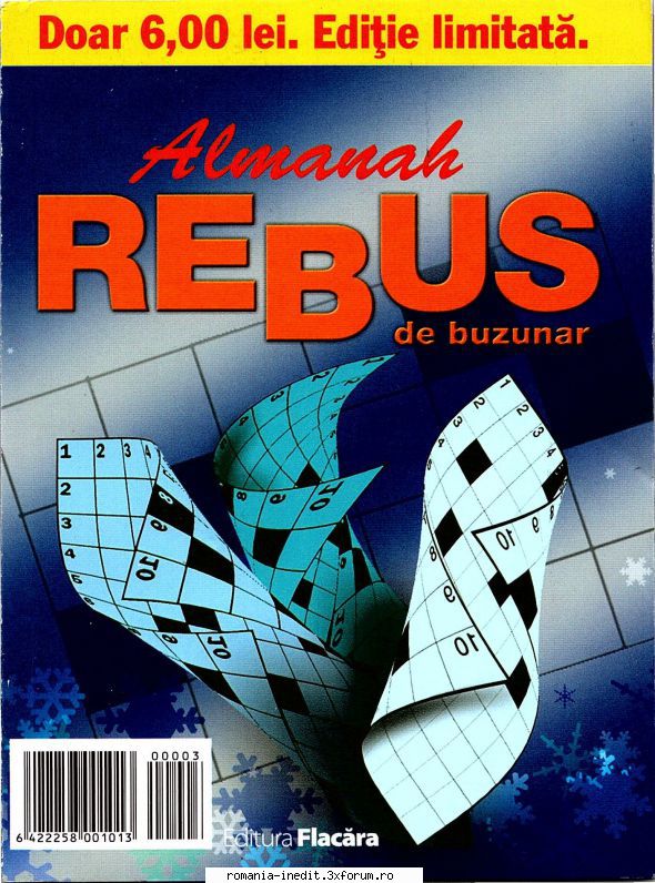 [B] Publicaţii cu probleme distractive - Almanah estival Rebus de buzunar 2013 - Carti in limba romana