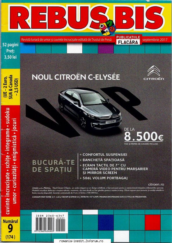 [B] Publicaţii cu probleme distractive - Rebus bis (jpg, zip), 300 dpi - Carti in limba romana