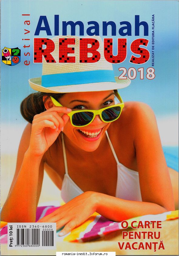 [B] Publicaţii cu probleme distractive - Almanah estival Rebus 2018, 300 dpi - Carti in limba romana