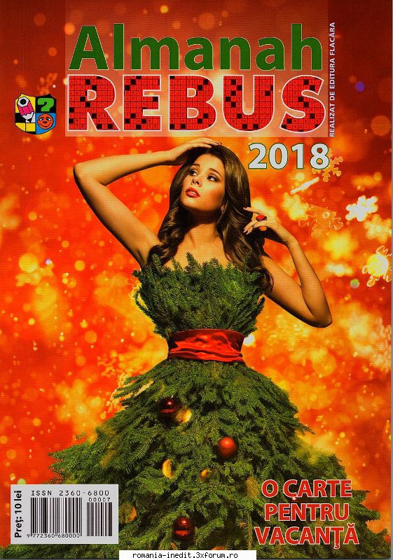 [B] Publicaţii cu probleme distractive - Almanah Rebus 2018 (jpg, zip), 300 dpi - Carti in limba romana