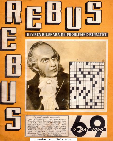 [B] Revista REBUS - Rebus - Carti in limba romana