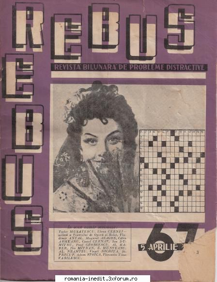 [B] Revista REBUS - Rebus (jpg, zip), 300 dpi: Arhiva include un jpg - Carti in limba romana