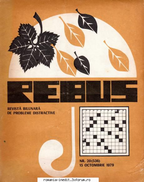 [B] Revista REBUS - Rebus (jpg, zip), 300 dpi: Arhiva include un jpg - Carti in limba romana