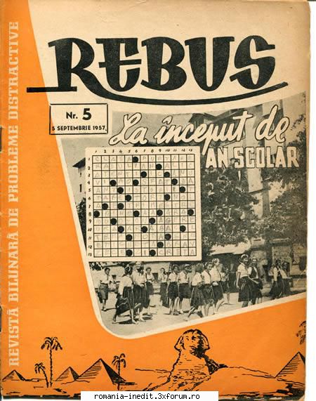 [B] Revista REBUS - Rebus 5-1957 (jpg, zip), 300 dpi - Carti in limba romana