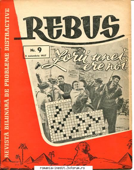 [B] Revista REBUS - Rebus 9-1957 (jpg, zip), 300 dpi - Carti in limba romana