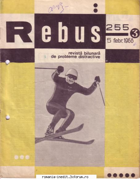 [B] Revista REBUS - Rebus (jpg, rar), 300 dpi: Careurile au fost - Carti in limba romana