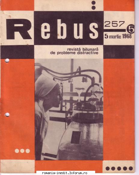 [B] Revista REBUS - Rebus (jpg, rar), 300 dpi: Necesită - Carti in limba romana