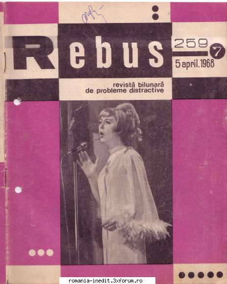 [B] Revista REBUS - Rebus (jpg, rar), 300 dpi - Carti in limba romana