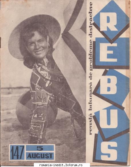 [B] Revista REBUS - Rebus (jpg, zip), 300 dpi Arhiva include un jpg - Carti in limba romana