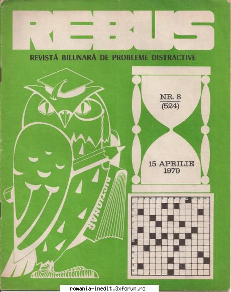 [B] Revista REBUS - Rebus (jpg, zip), 300 dpi: Arhiva include un jpg - Carti in limba romana