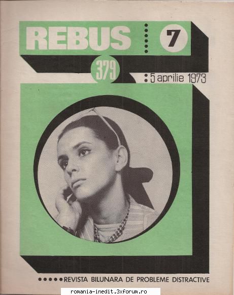 [B] Revista REBUS - Rebus (jpg, zip), 300 dpi: Arhiva include un jpg - Carti in limba romana