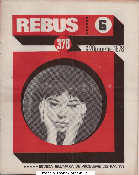 [B] Revista REBUS - Rebus (jpg, zip), 300 dpi: Arhiva include un jpg - Carti in limba romana