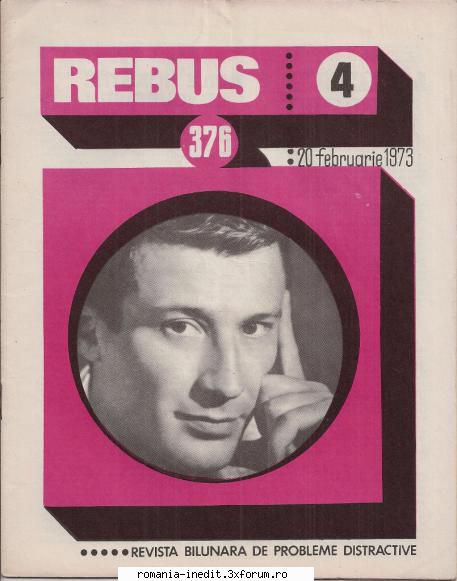 [B] Revista REBUS - Rebus (jpg, zip), 300 dpi: Arhiva include un jpg - Carti in limba romana