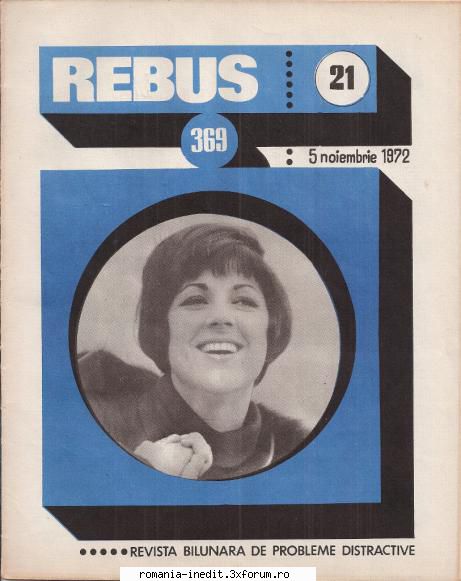 [B] Revista REBUS - Rebus (jpg, zip), 300 dpi: Arhiva include un jpg - Carti in limba romana