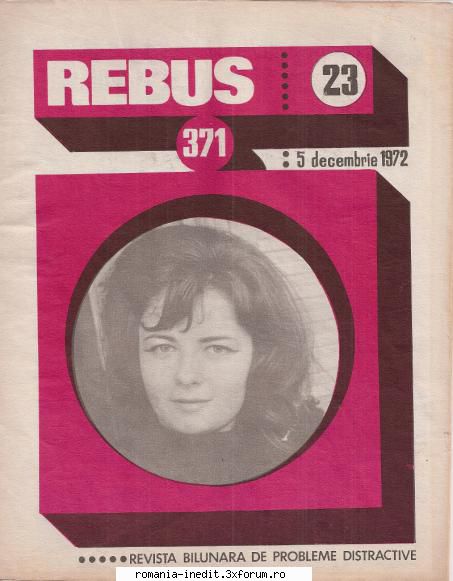 [B] Revista REBUS - Rebus (jpg, zip), 300 dpi: Arhiva include un jpg - Carti in limba romana