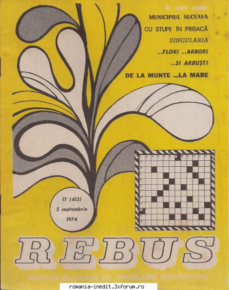 [B] Revista REBUS - Rebus (jpg, zip), 300 dpi - Carti in limba romana