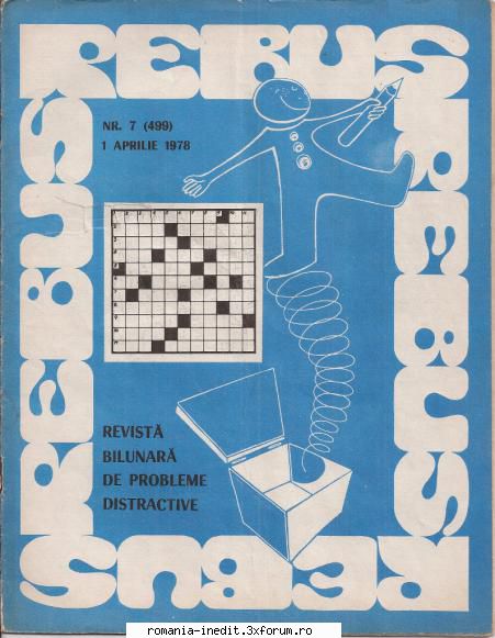 [B] Revista REBUS - Rebus (jpg, zip), 300 dpi: Arhiva include un jpg - Carti in limba romana