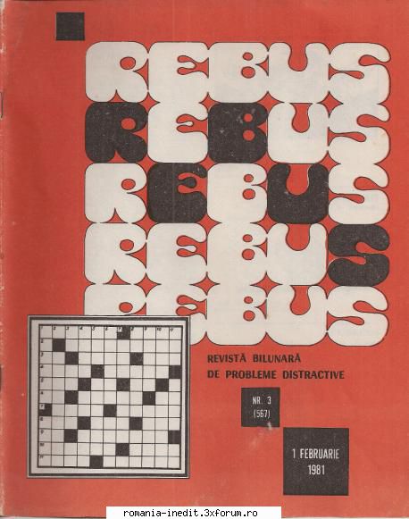 [B] Revista REBUS - Rebus (jpg, zip), 300 dpi: Arhiva include un jpg - Carti in limba romana