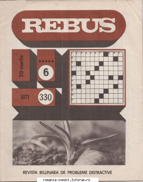 [B] Revista REBUS - Rebus (jpg, zip), 300 dpi: Arhiva include un jpg - Carti in limba romana