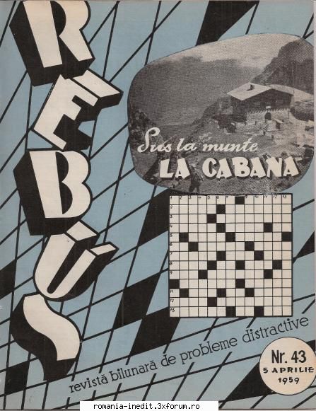 [B] Revista REBUS - Rebus (jpg, zip), 300 dpi: Arhiva include un jpg - Carti in limba romana
