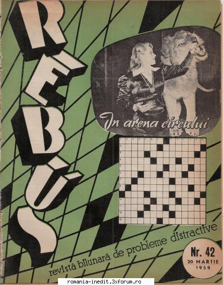 [B] Revista REBUS - Rebus (jpg, zip), 300 dpi: Arhiva include un jpg - Carti in limba romana