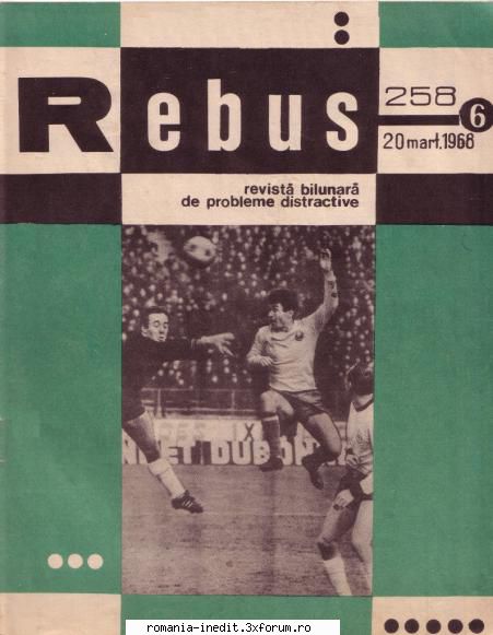 [B] Revista REBUS - Rebus (jpg, zip), 300 dpi (repost); Arhiva - Carti in limba romana