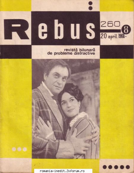 [B] Revista REBUS - Rebus (jpg, zip), 300 dpi (repost): Arhiva - Carti in limba romana