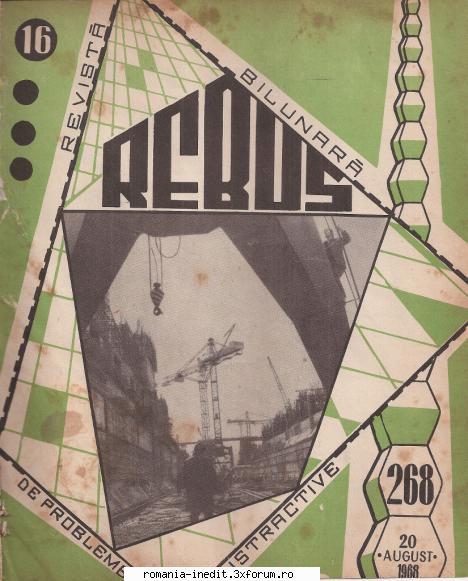 [B] Revista REBUS - Rebus (jpg, zip), 300 dpi Arhiva include un jpg - Carti in limba romana